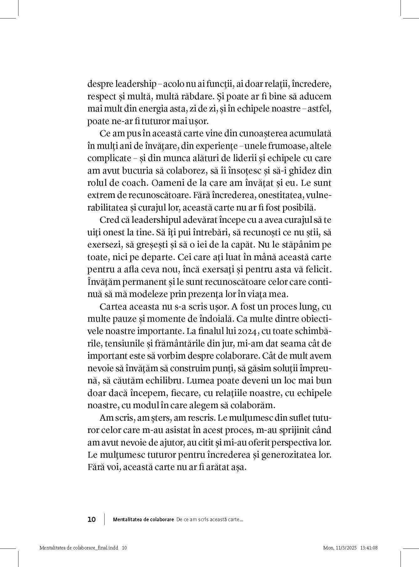 Mentalitatea de colaborare